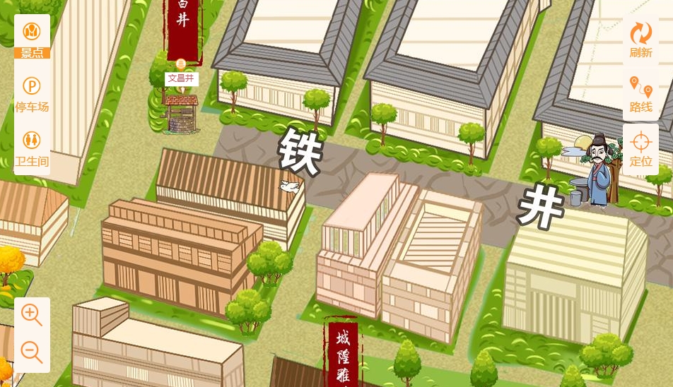 东湖智慧景区：手绘地图与语音导览的完美融合