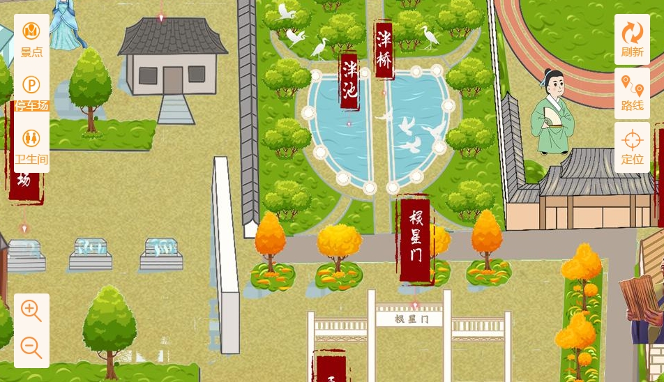 东湖手绘地图景区语音讲解导览系统：智慧景区建设的基石